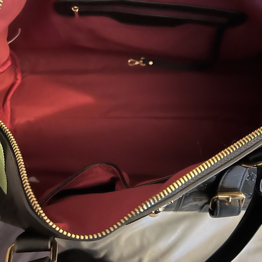 Embossed Fabulous vegan Weekend Travel Duffle Bag - Picture 7 of 8